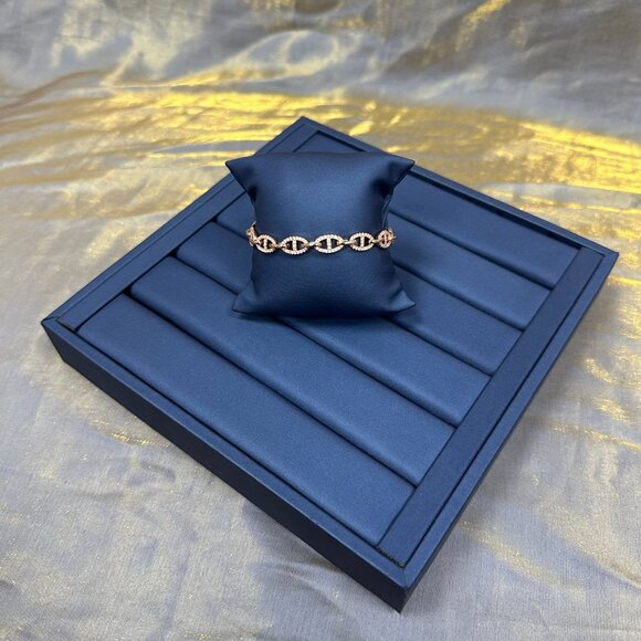 APM Monaco Maille Marine Rose Gold Bracelet - Picture 2 of 5